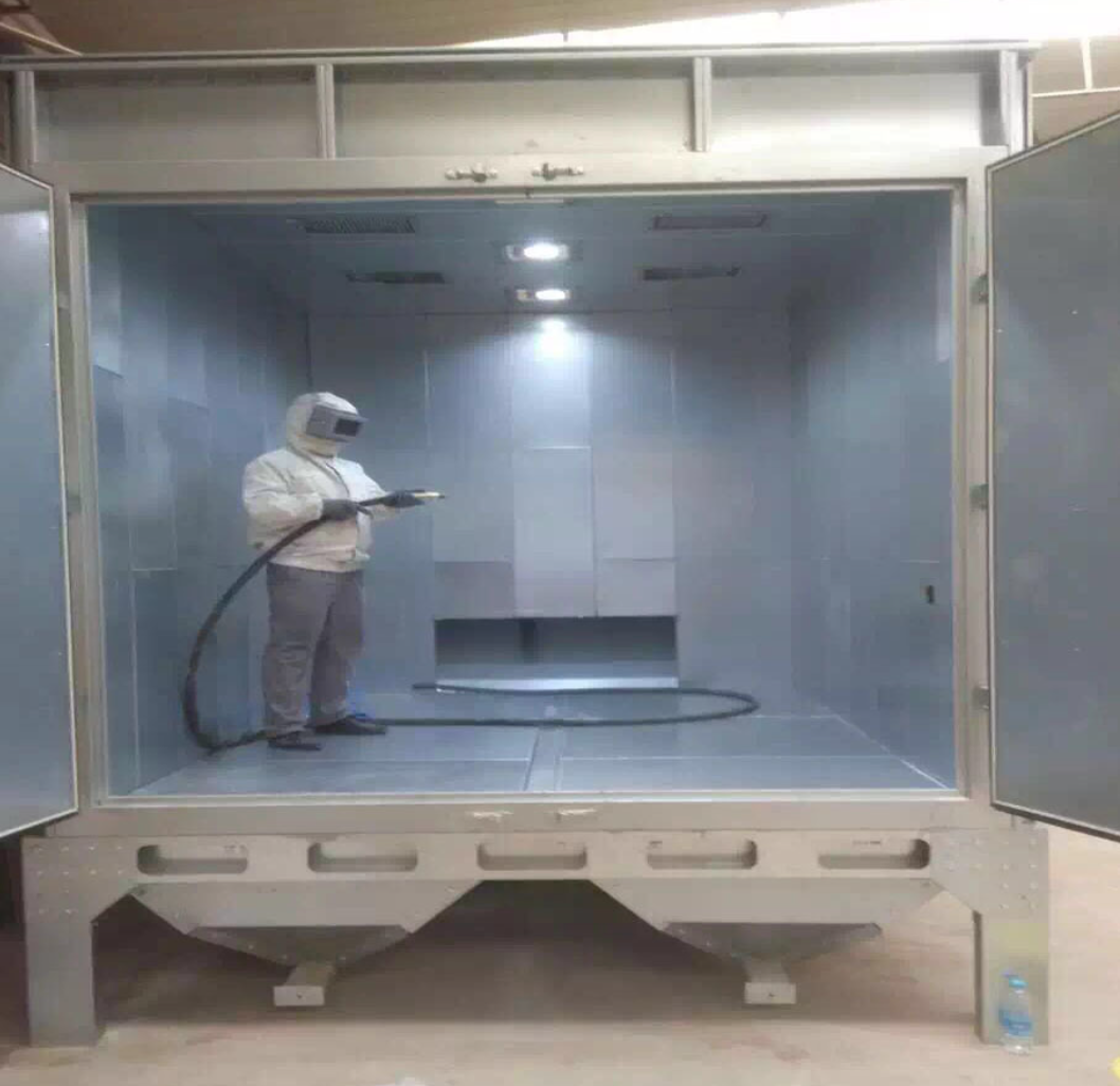 （環(huán)保型）蜂窩式自動氣力回收式噴砂房