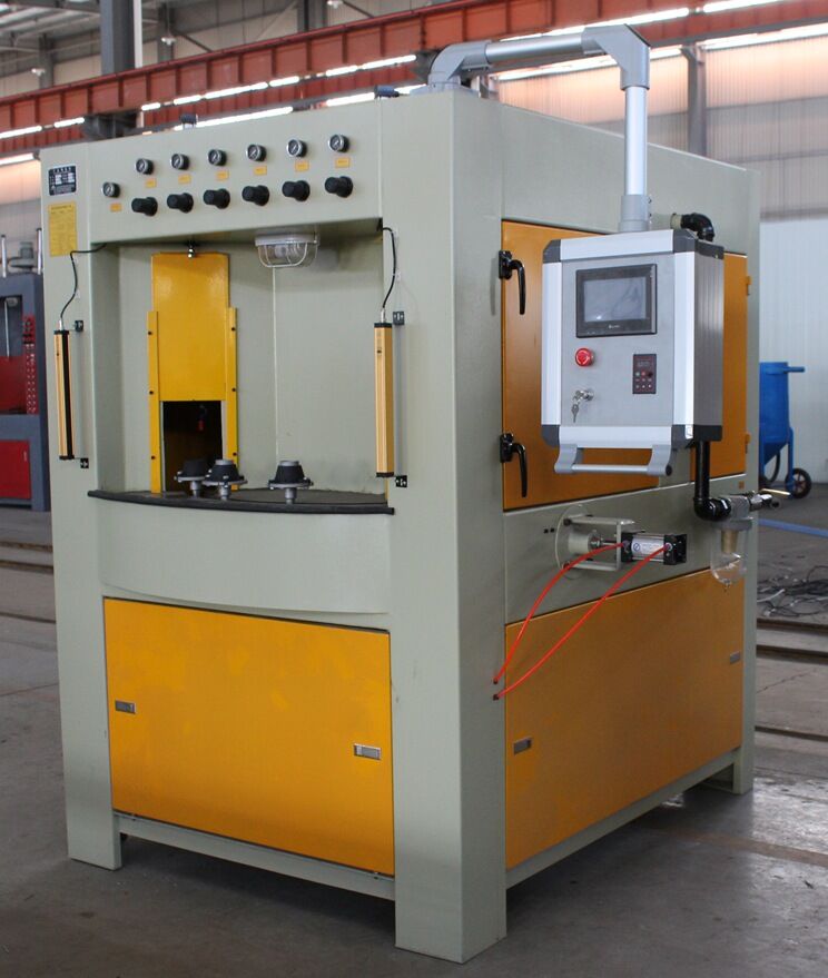 轉(zhuǎn)盤(pán)式自動(dòng)噴砂機(jī)/行星式轉(zhuǎn)臺(tái)噴砂機(jī)，轉(zhuǎn)盤(pán)式自動(dòng)噴砂機(jī)